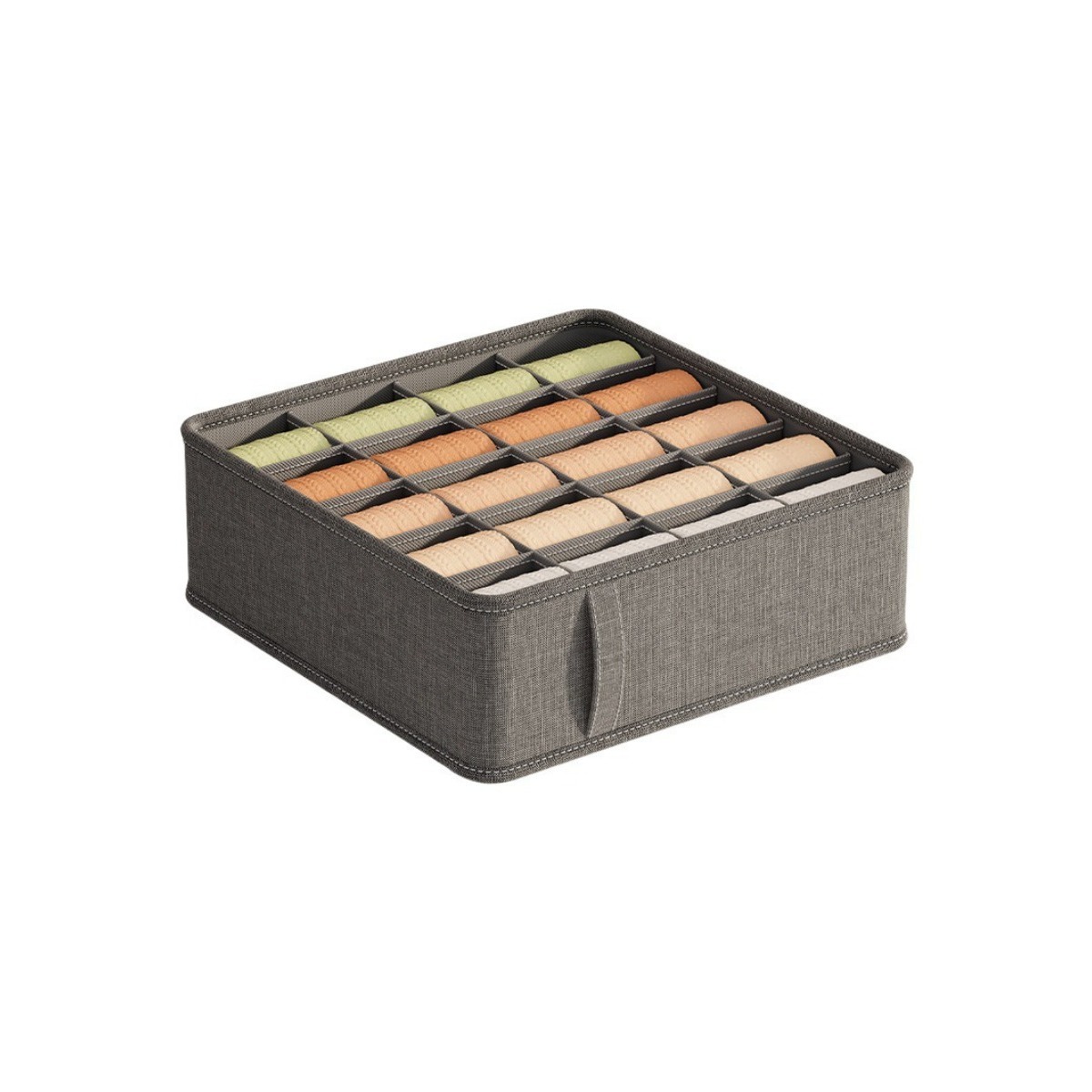 Sock Organizer Tray - Kotak Penyimpanan Kain Lipat untuk Lemari,