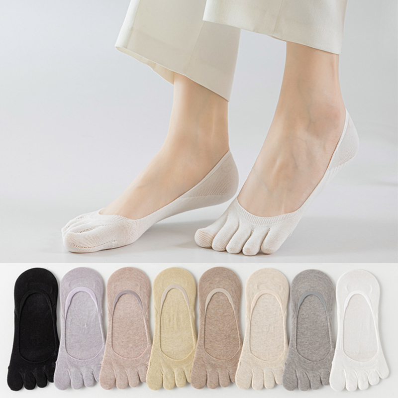 Toe Sock Split - 1 Pasang Kaus Kaki Lima Jari