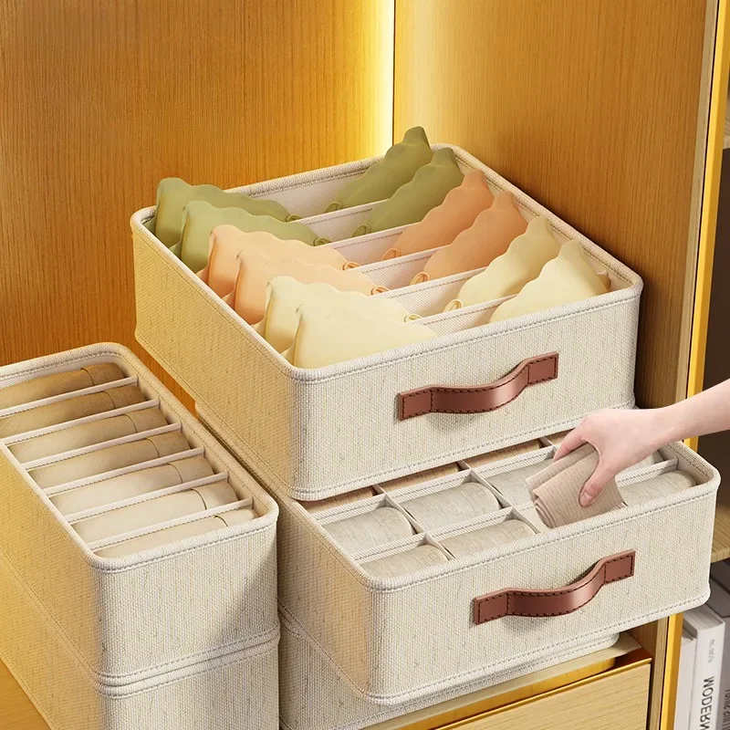 Sock Organizer Tray - 1-5 Buah Organizer Laci Kain untuk