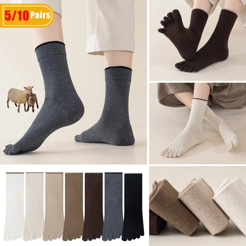 Thermal Sock Winter - 5/10 Pasang Kaus Kaki Wol Pria