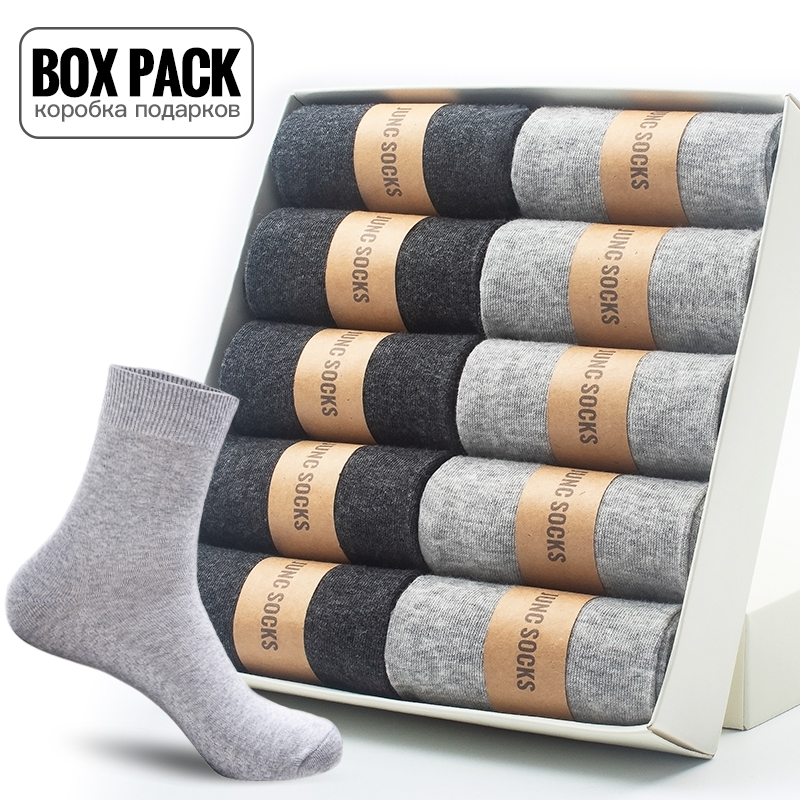 Kotak Pak Kaus Kaki Katun Pria - Cotton Crew Sock Pack ulasan dan harga