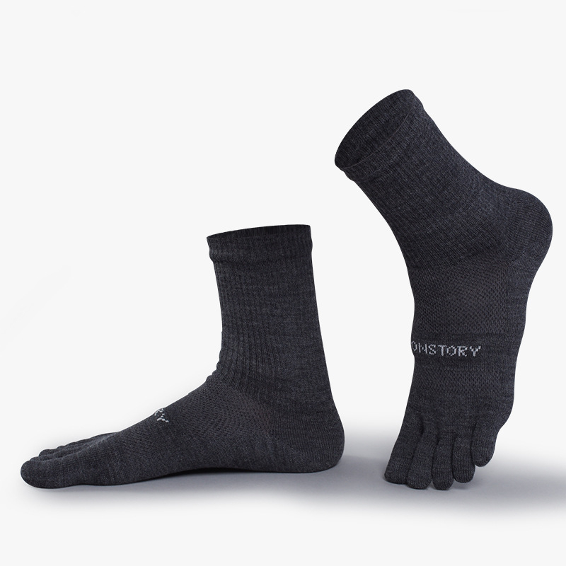 5 Pasang Kaus Kaki Pria Tebal  - Toe Sock Split ulasan dan harga