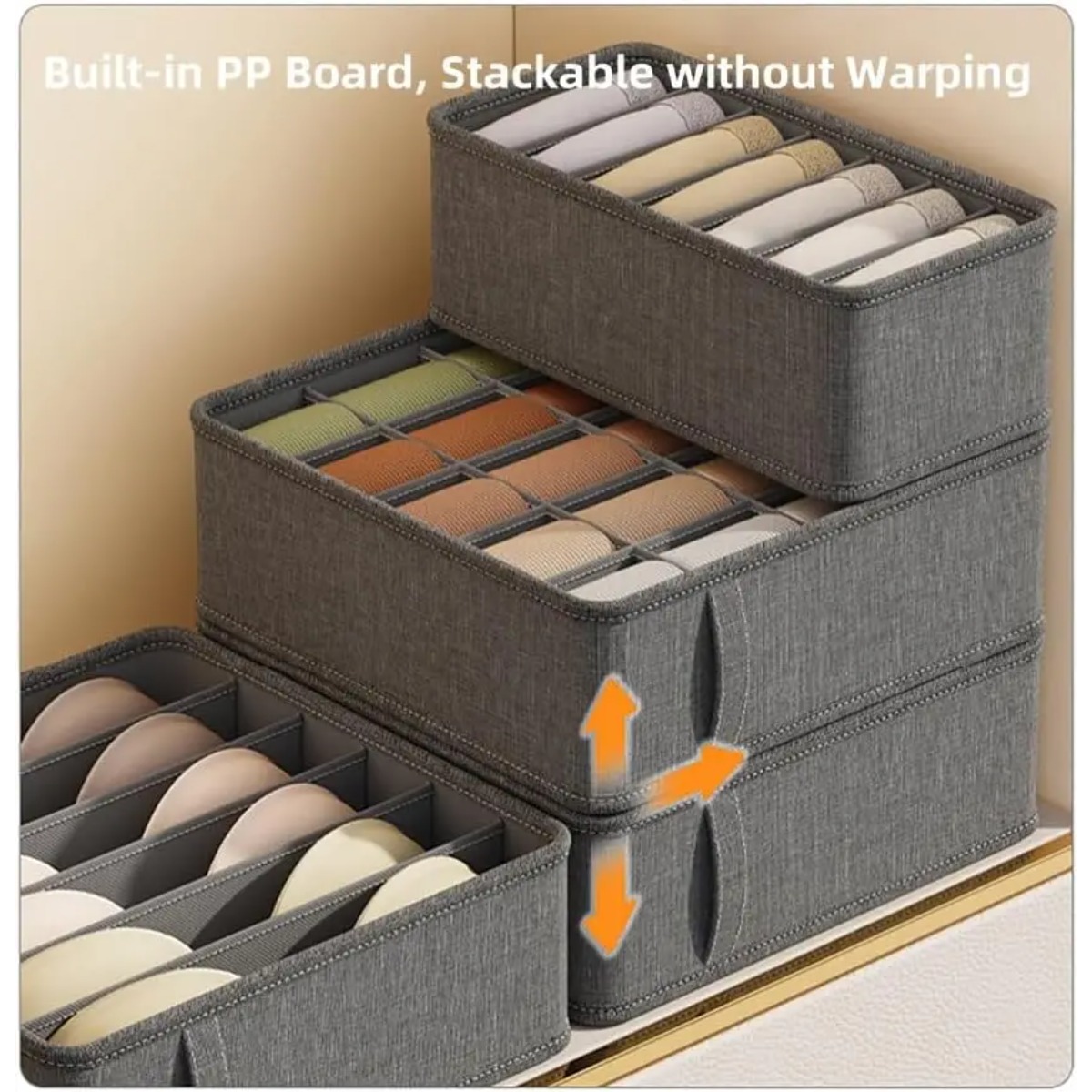 Kotak Penyimpanan Kain Lipat u - Sock Organizer Tray ulasan dan harga