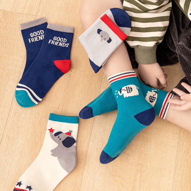 5 pasang kaos kaki anak laki-l - Cotton Crew Sock Pack ulasan dan harga
