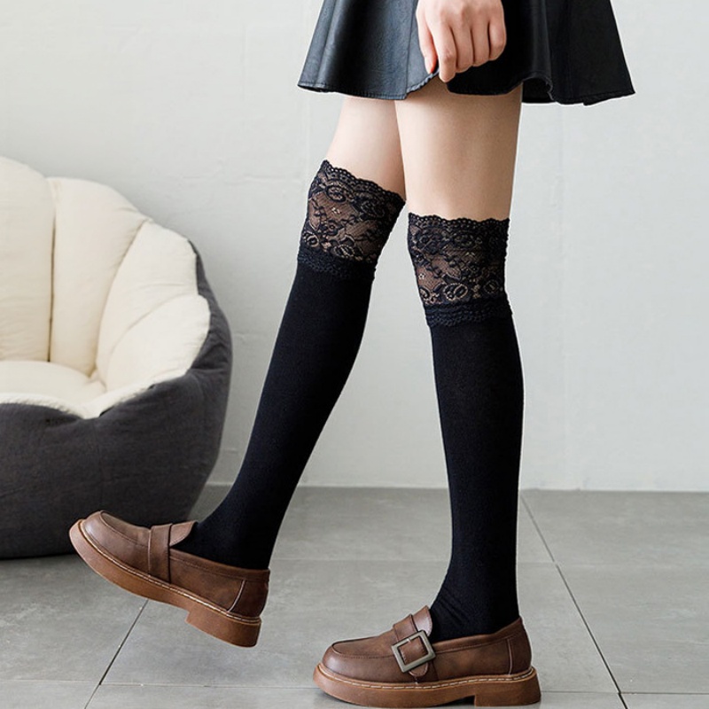 Kaus Kaki Setinggi Betis Beren - Boot Sock Slouchy ulasan dan harga