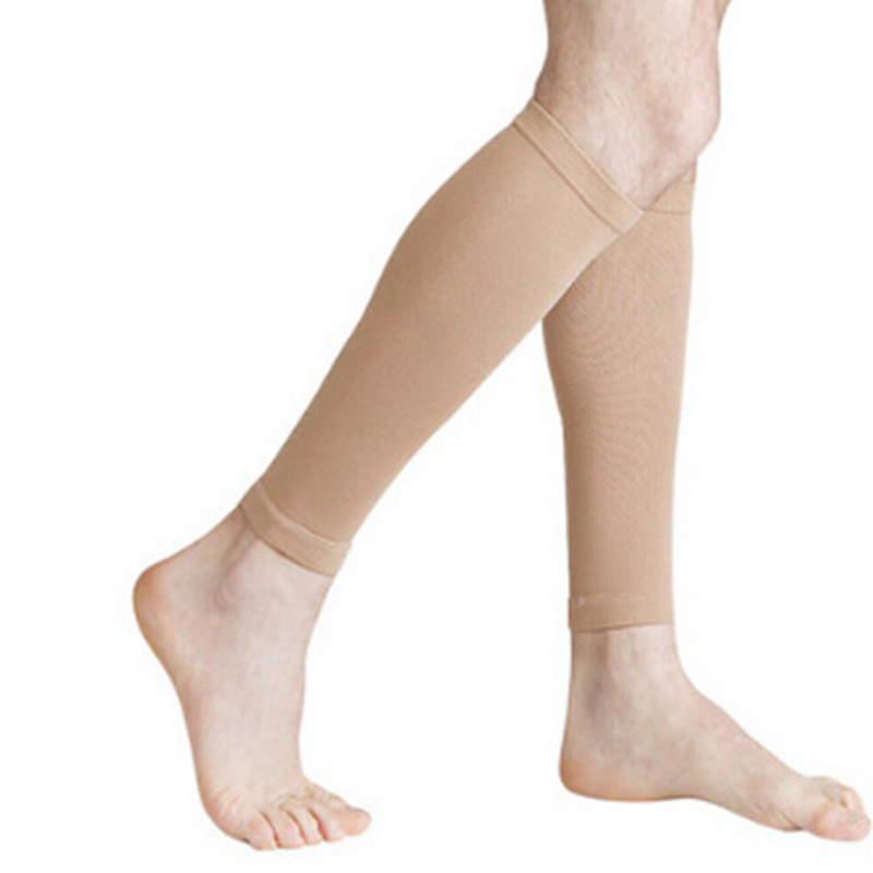 2pcs/lot Stoking Elastis Setin - Compression Sleeve Calf ulasan dan harga