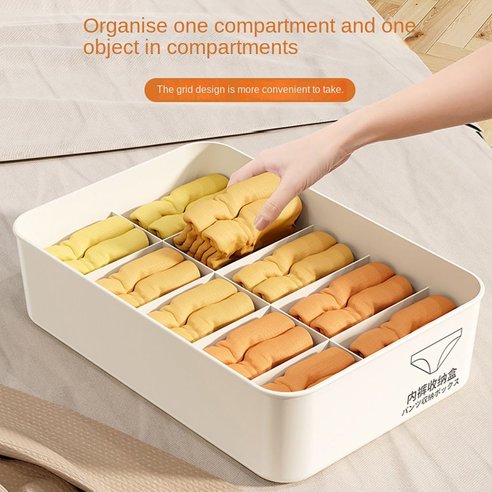 Kotak Penyimpanan Pakaian Dala - Sock Organizer Tray ulasan dan harga
