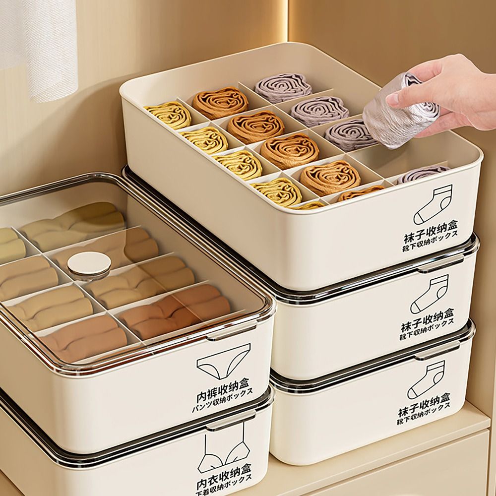 Kotak Penyimpanan Pakaian Dala - Sock Organizer Tray ulasan dan harga